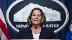 Deputy Attorney General Lisa Monaco. Photo by Bloomberg